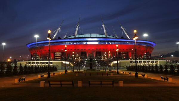 Стадион Газпром Арена в Санкт-Петербурге - Sputnik Azərbaycan