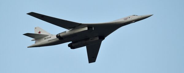 Бомбардировщик-ракетоносец Ту-160 - Sputnik Азербайджан