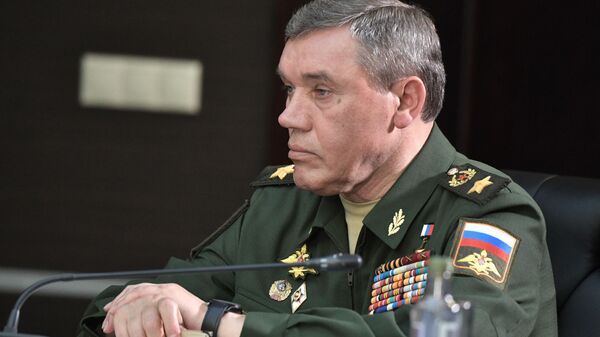 Начальник Генерального штаба Вооруженных сил РФ Валерий Герасимов - Sputnik Азербайджан