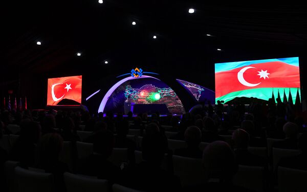 Церемония открытия части проекта TANAP, которая будет соединена с Европой - Sputnik Азербайджан