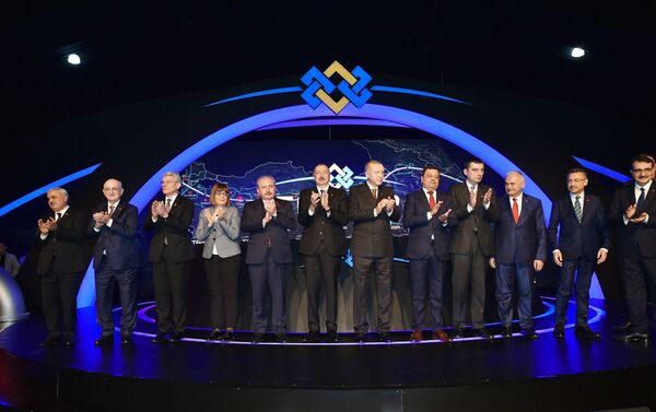 Церемония открытия части проекта TANAP, которая будет соединена с Европой - Sputnik Азербайджан