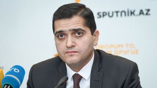 Руководитель аналитического агентства Атлас Эльхан Шахиноглу  - Sputnik Azərbaycan