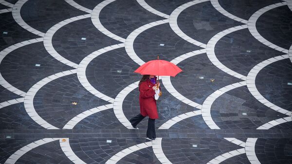Дождливая погода в Баку - Sputnik Azərbaycan