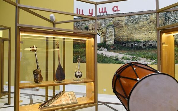 Павильон Азербайджан на Выставке достижений народного хозяйства в Москве - Sputnik Азербайджан