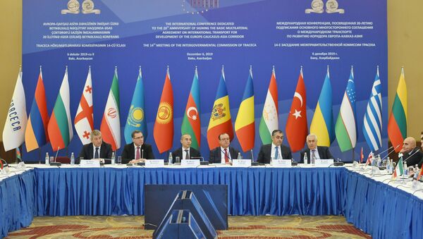 14-ое заседание Межправительственной комиссии TRACECA - Sputnik Азербайджан