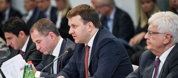 Министр экономического развития РФ Максим Орешкин - Sputnik Азербайджан
