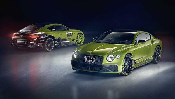  Компания Bentley решила выпустить ограниченную версию автомобиля Bentley Continental GT  - Sputnik Азербайджан