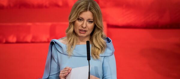 Президент Словацкой Республики Зузана Чапутова - Sputnik Азербайджан