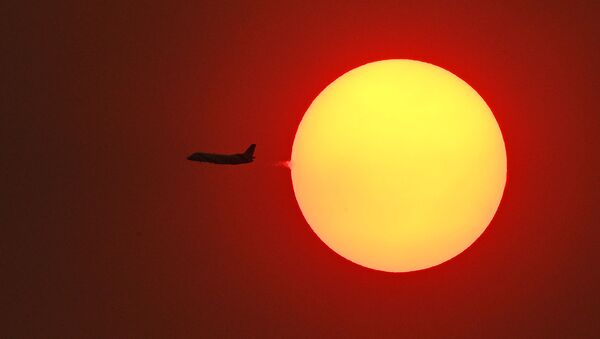 Солнце, фото из архива - Sputnik Azərbaycan