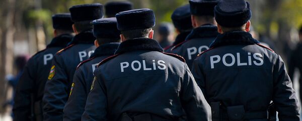 Сотрудники полиции, фото из архива Сотрудники полиции, фото из архива - Sputnik Азербайджан