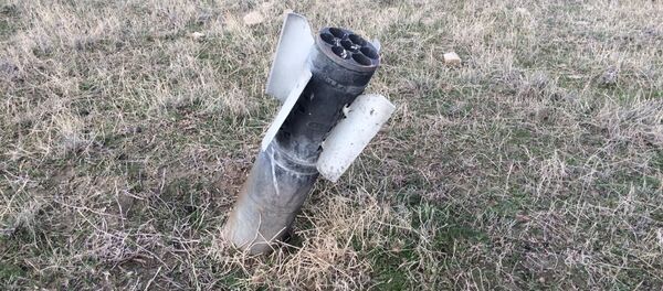 Найденные боеприпасы в Хызынском районе Найденные боеприпасы в Хызынском районе - Sputnik Азербайджан