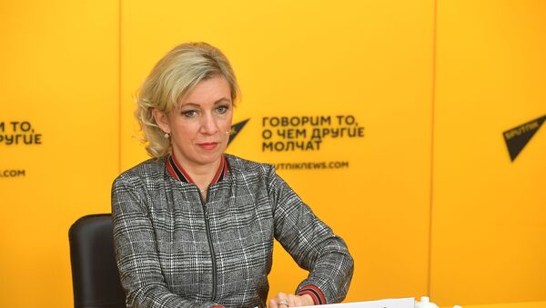 Мария Захарова рассказала о перспективах отношений России и Грузии - Sputnik Азербайджан