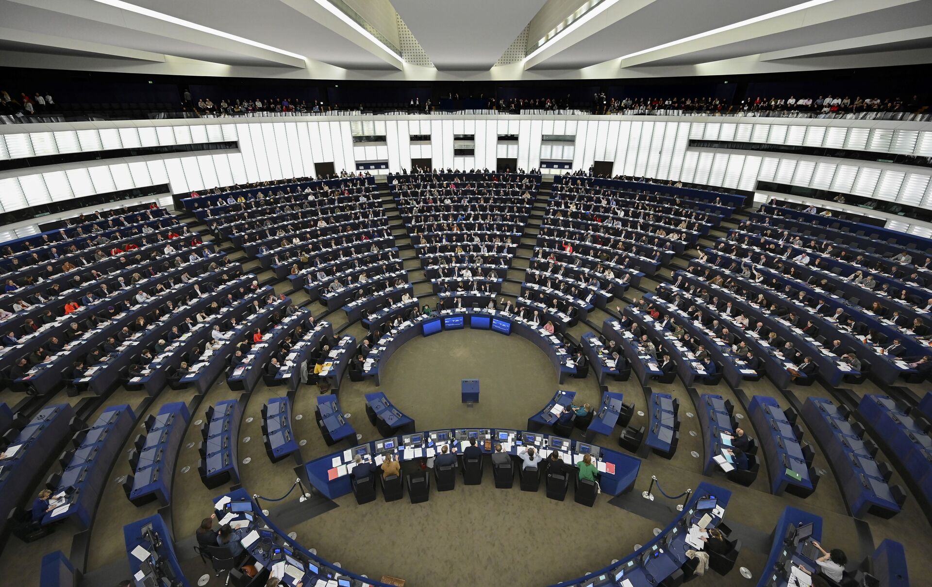 Заседание Европейского парламента  - Sputnik Азербайджан, 1920, 29.02.2024