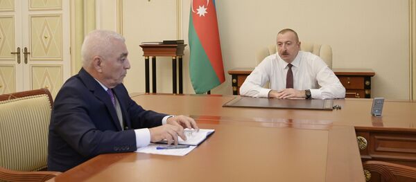 Prezident İlham Əliyev “Azərenerji” Açıq Səhmdar Cəmiyyətinin (ASC) prezidenti Baba Rzayevi qəbul edib. Prezident İlham Əliyev “Azərenerji” Açıq Səhmdar Cəmiyyətinin (ASC) prezidenti Baba Rzayevi qəbul edib. - Sputnik Азербайджан