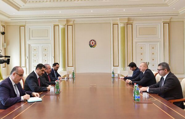 Президент Алиев провел встречи с участниками заседания ТюркПА в Баку - Sputnik Азербайджан