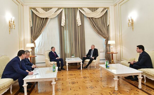 Президент Алиев провел встречи с участниками заседания ТюркПА в Баку - Sputnik Азербайджан