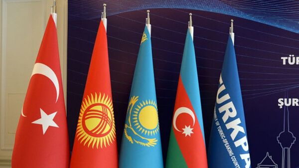 Флаги учасников ТюркПА  - Sputnik Азербайджан