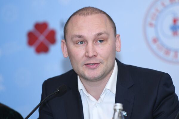 Во имя жизни: Лейла Алиева и Эмин Агаларов представили проект центра реабилитации Во имя жизни: Лейла Алиева и Эмин Агаларов представили проект центра реабилитации - Sputnik Азербайджан