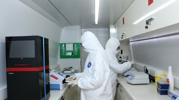 AQTA-nın laboratoriyası - Sputnik Azərbaycan