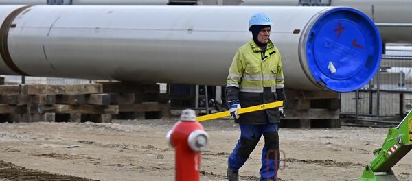 Строительство газопровода Северный поток-2 Строительство газопровода Северный поток-2 - Sputnik Азербайджан