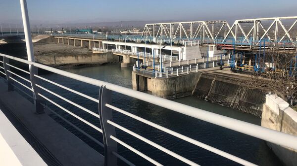 Мост на реке Самур между Азербайджаном и Россией - Sputnik Азербайджан