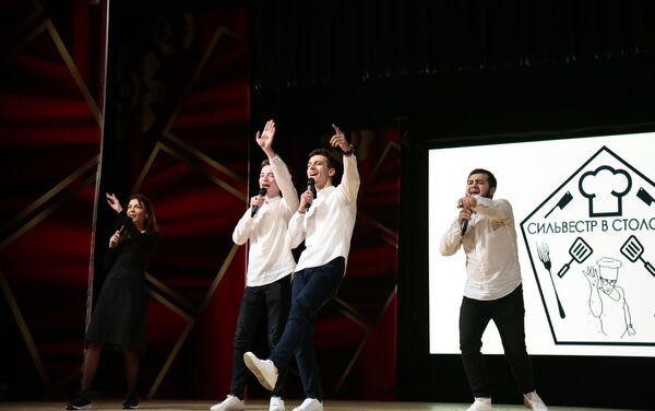 В Концертном зале Оперной студии в Бакинской музыкальной академии состоялся финал Первого сезона «Лига Смеха Азербайджан» - Sputnik Азербайджан
