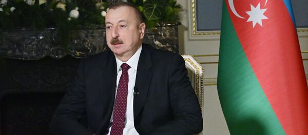 Президент Ильхам Алиев дал интервью телеканалу «Россия-24» Президент Ильхам Алиев дал интервью телеканалу «Россия-24» - Sputnik Азербайджан
