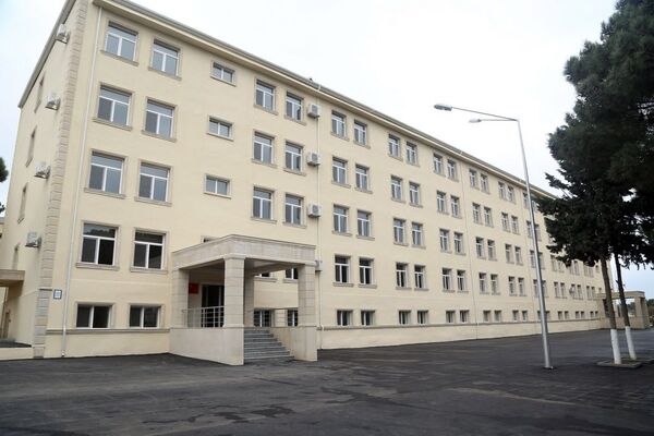 Новое курсантское общежитие в АВВУ имени Гейдара Алиева - Sputnik Азербайджан