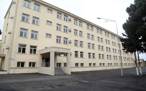 Новое курсантское общежитие в АВВУ имени Гейдара Алиева Новое курсантское общежитие в АВВУ имени Гейдара Алиева - Sputnik Азербайджан