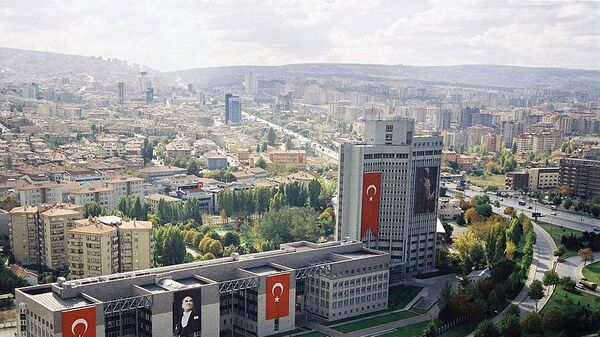 Здание министерства иностранных дел Турции, фото из архива - Sputnik Азербайджан