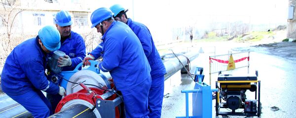 Ремонтная бригада SOCAR, фото из архива - Sputnik Азербайджан