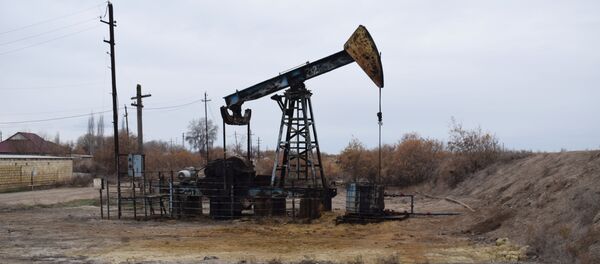 Нефтяная качалка, фото из архива Нефтяная качалка, фото из архива - Sputnik Азербайджан