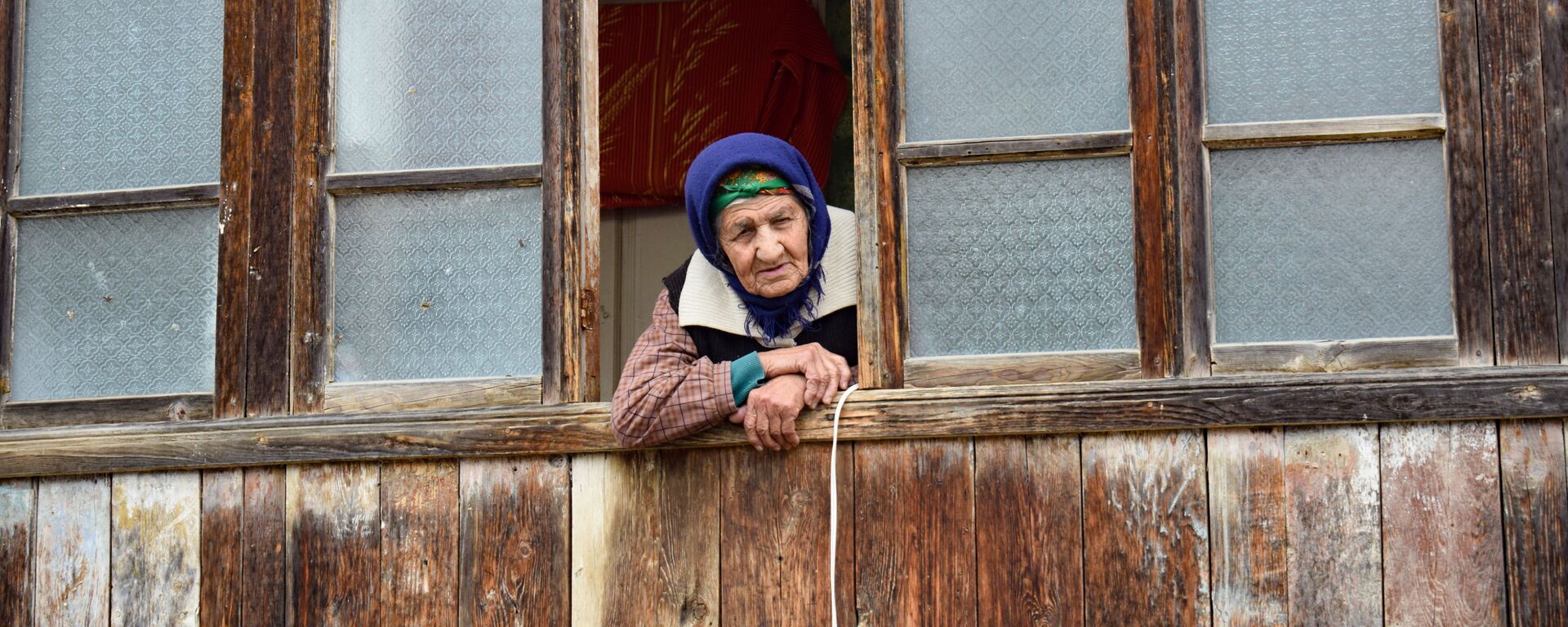 Пожилая женщина, фото из архива - Sputnik Азербайджан, 1920, 16.01.2021