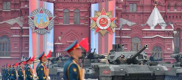Moskvada hərbi parad, arxiv şəkli - Sputnik Азербайджан