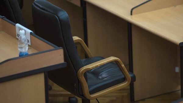 Кресло министра на заседании правительства, архивное фото - Sputnik Азербайджан