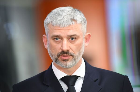 Министр транспорта Евгений Дитрих - Sputnik Азербайджан