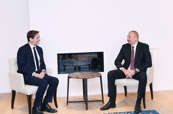 Президент Азербайджана провел ряд встреч в Давосе Президент Азербайджана провел ряд встреч в Давосе - Sputnik Азербайджан