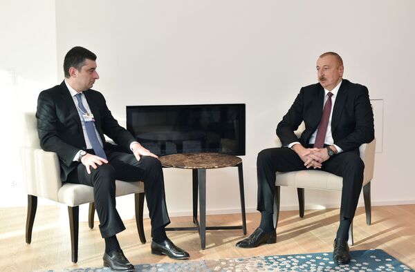 Президент Азербайджана провел ряд встреч в Давосе Президент Азербайджана провел ряд встреч в Давосе - Sputnik Азербайджан