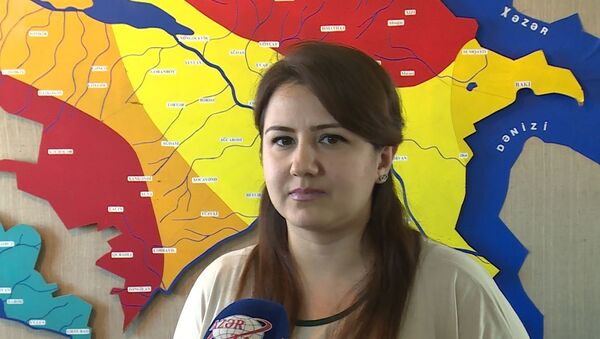 начальник отдела прогнозирования министерства экологии и природных ресурсов Фаргана Гасанова - Sputnik Азербайджан