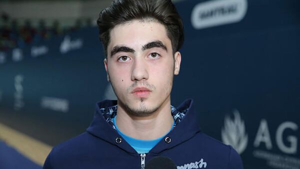 Азербайджанский гимнаст Фарид Мустафаев - Sputnik Азербайджан