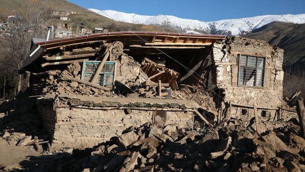 Последствия землетрясения в Элязыг - Sputnik Azərbaycan