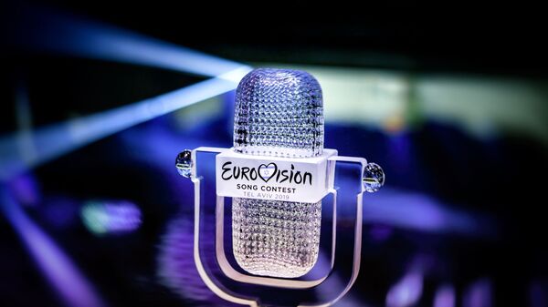 Главный приз Евровидения – хрустальный микрофон - Sputnik Azərbaycan