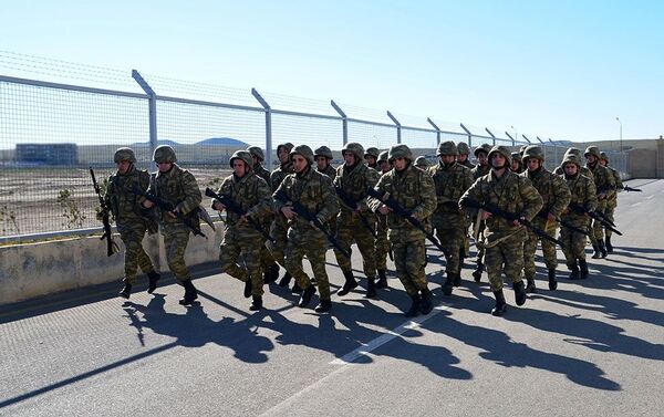 В азербайджанской армии начался новый учебный год - Sputnik Азербайджан