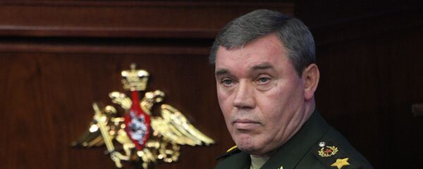 Начальник Генерального штаба Вооруженных сил РФ - первый заместитель министра обороны РФ, генерал армии Валерий Герасимов, фото из архива Начальник Генерального штаба Вооруженных сил РФ - первый заместитель министра обороны РФ, генерал армии Валерий Герасимов, фото из архива - Sputnik Азербайджан