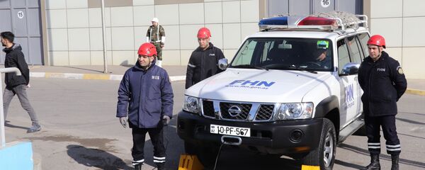 Çevik Xilasetmə İdarəsinə press-tur - Sputnik Азербайджан