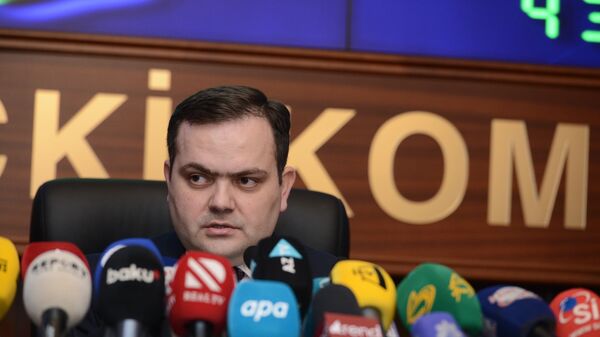 Начальник информационного центра Секретариата ЦИК Фарид Оруджев - Sputnik Азербайджан