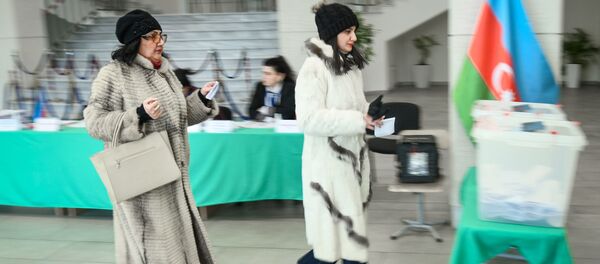 Парламентские выборы в Баку, 9 февраля 2020 года Парламентские выборы в Баку, 9 февраля 2020 года - Sputnik Азербайджан