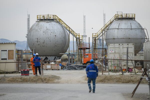 Модернизация завода Этилен-полиэтилен в Сумгаите - Sputnik Азербайджан
