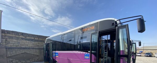 İsuzu Novociti markalı avtobuslar İsuzu Novociti markalı avtobuslar - Sputnik Азербайджан