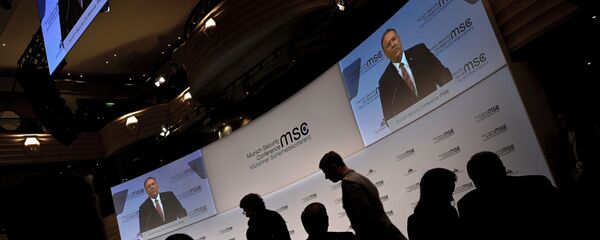 Выступление Майка Помпео на Мюнхенской конференции по вопросам безопасности Выступление Майка Помпео на Мюнхенской конференции по вопросам безопасности - Sputnik Азербайджан